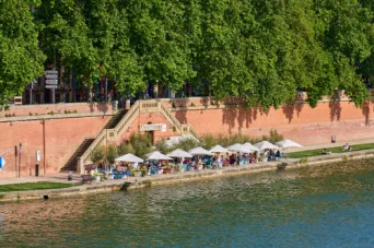 Photo TOULOUSE by VIET - Guinguette quai de Tounis
