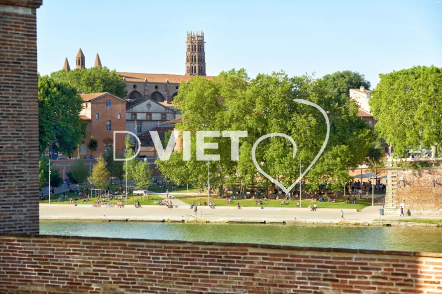 Photo TOULOUSE by VIET - Vue du Pont Neuf quais