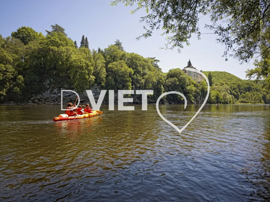 Photo TOULOUSE by VIET - Canoe sur la Dordogne lotoise