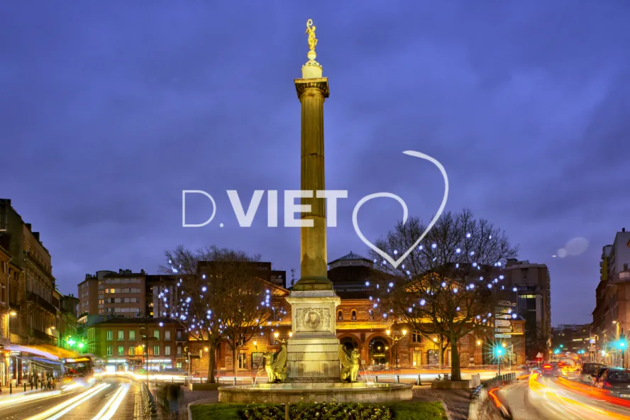Photo TOULOUSE by VIET - la statue de la renommée