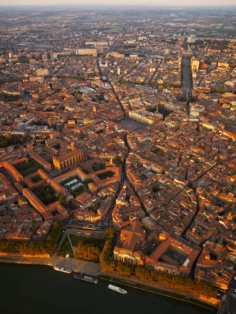 Photo TOULOUSE by VIET - Vue a&eacute;rienne de Toulouse