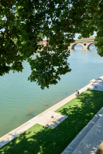Photo TOULOUSE by VIET - les bords de garonne