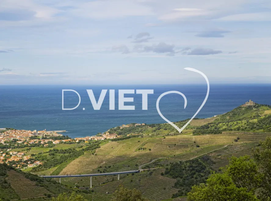 Photo TOULOUSE by VIET - Le fort Saint-Elme et la baie de Collioure