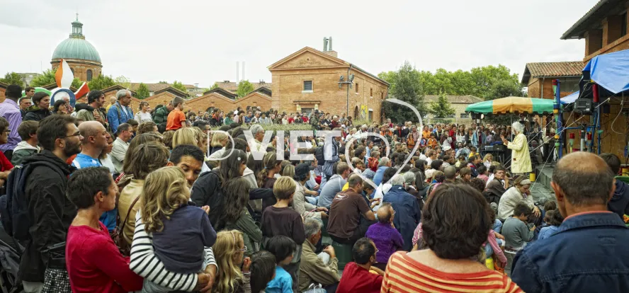 Photo TOULOUSE by VIET - animation aux abattoirs