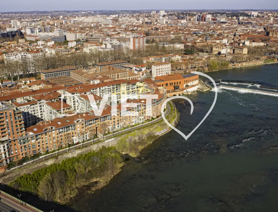 Photo TOULOUSE by VIET - Les Amidonniers pont des catalans Bazacle