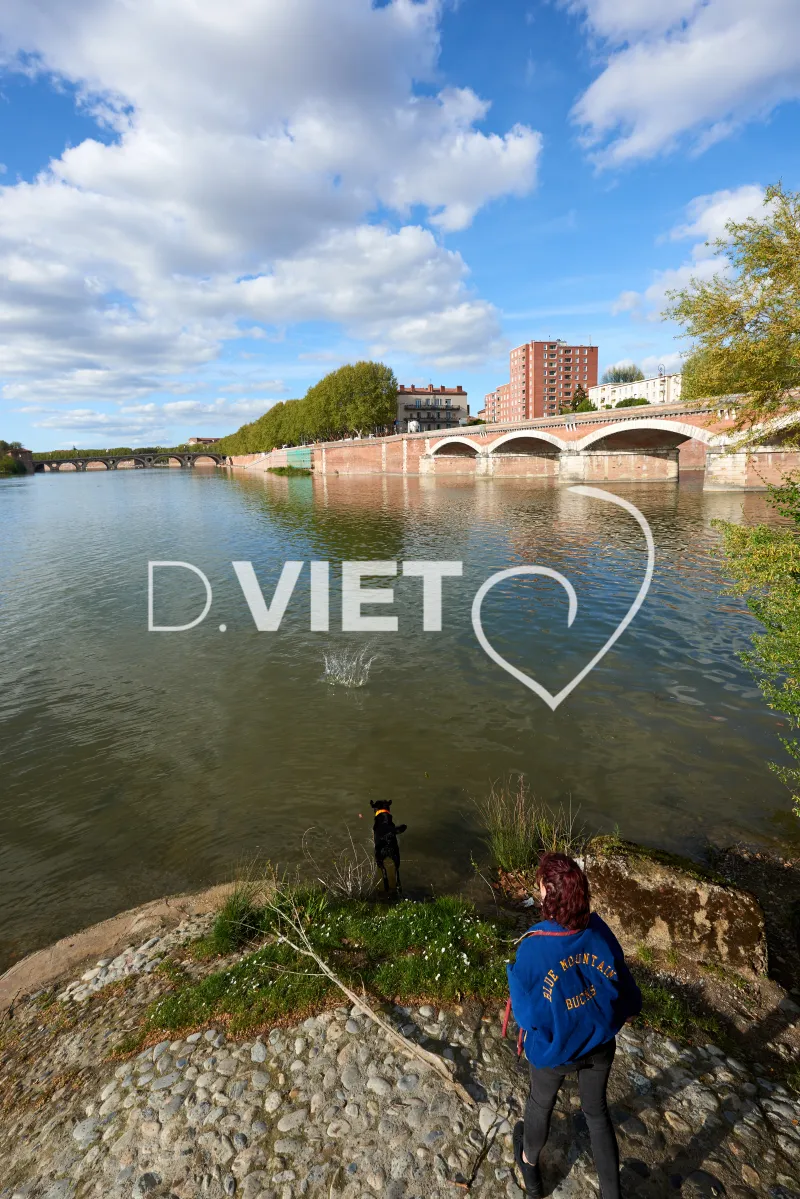 Photo TOULOUSE by VIET - Bord de Garonne