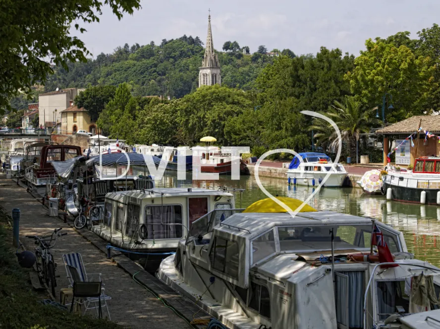 Photo TOULOUSE by VIET - Port Canal peniche