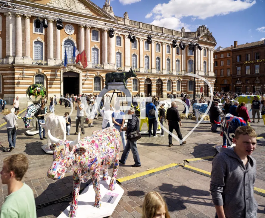 Photo TOULOUSE by VIET - COW PARADE TOULOUSE 2012