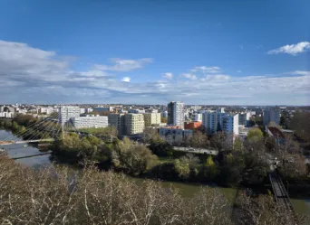 Photo TOULOUSE by VIET - Passerelle de la poudri&egrave;re et d'empalot