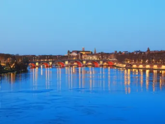 Photo TOULOUSE by VIET - Illuminations du pont Neuf