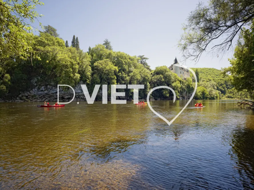 Photo TOULOUSE by VIET - Canoe sur la Dordogne lotoise