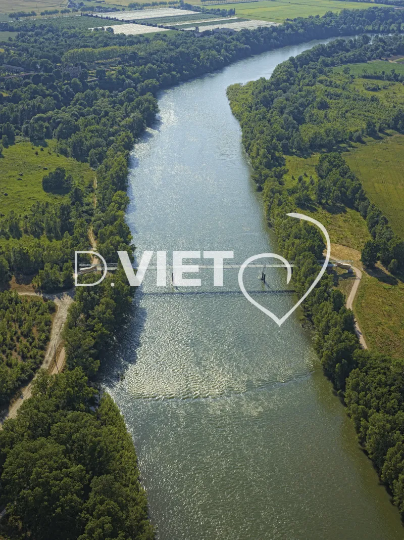Photo TOULOUSE by VIET - Passerelle Gagnac sur Garonne
