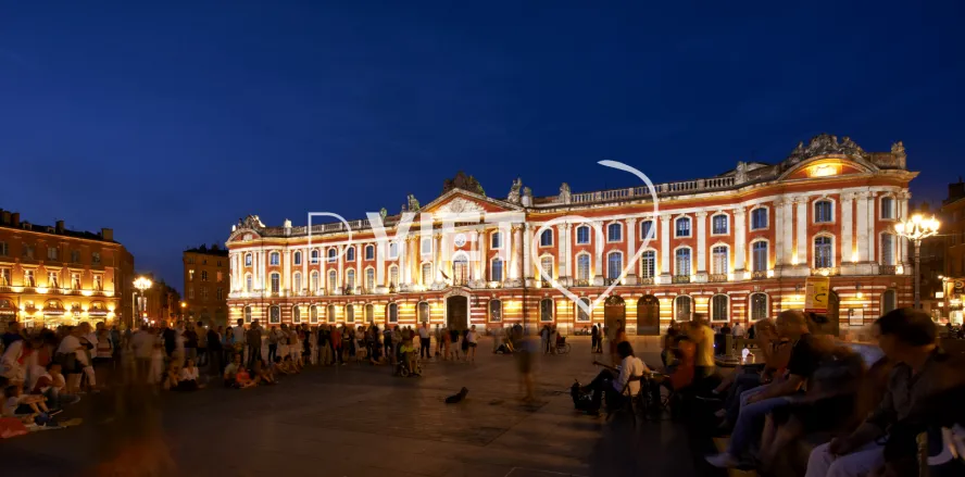 Photo TOULOUSE by VIET - Le Capitole de nuit