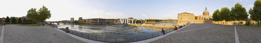 Photo TOULOUSE by VIET - Panorama sur la Garonne