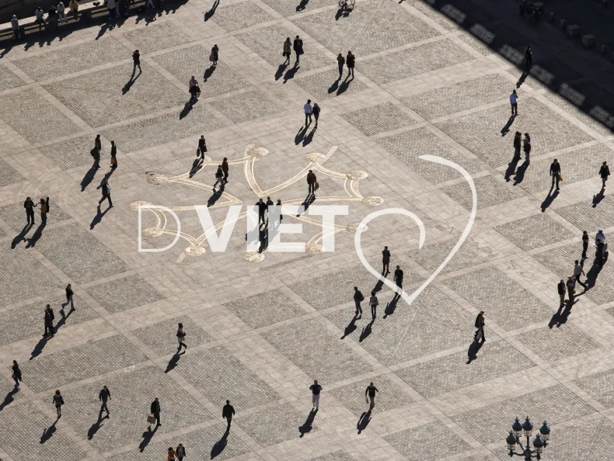 Photo TOULOUSE by VIET - Place du capitole croix occitane