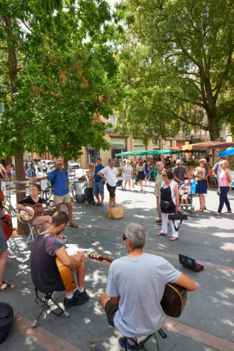 Photo TOULOUSE by VIET - Le donjon et son marche bio