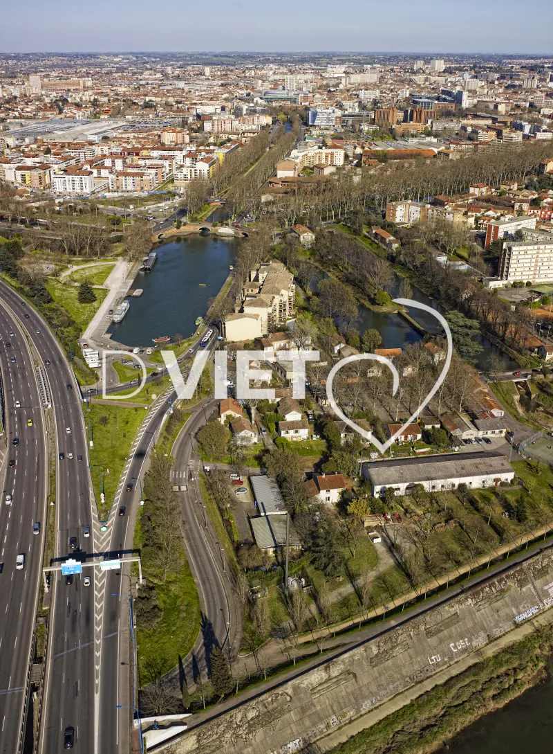 Photo TOULOUSE by VIET - Les ponts jumeaux Amidonniers