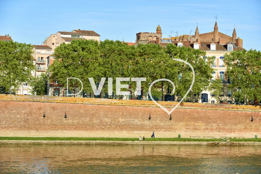 Photo TOULOUSE by VIET - Vue du Pont Neuf quais