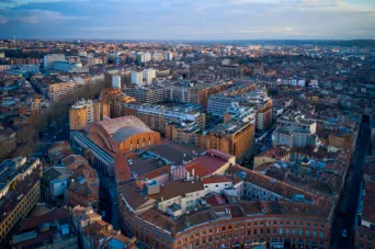 Photo TOULOUSE by VIET - Vue a&eacute;rienne Centre ville