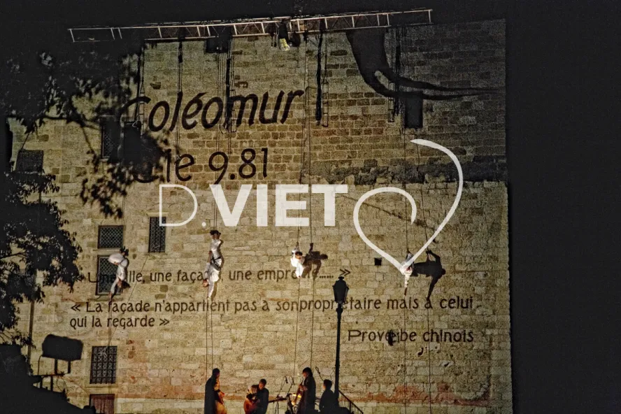 Photo TOULOUSE by VIET - spectacle de nuit