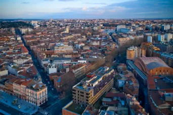Photo TOULOUSE by VIET - Vue a&eacute;rienne Centre ville