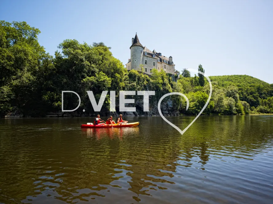 Photo TOULOUSE by VIET - Canoe sur la Dordogne lotoise