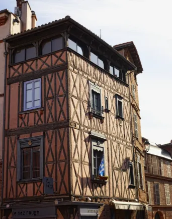 Photo TOULOUSE by VIET - Dalbade facade brique