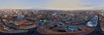 Photo TOULOUSE by VIET - Vue a&eacute;rienne Centre ville