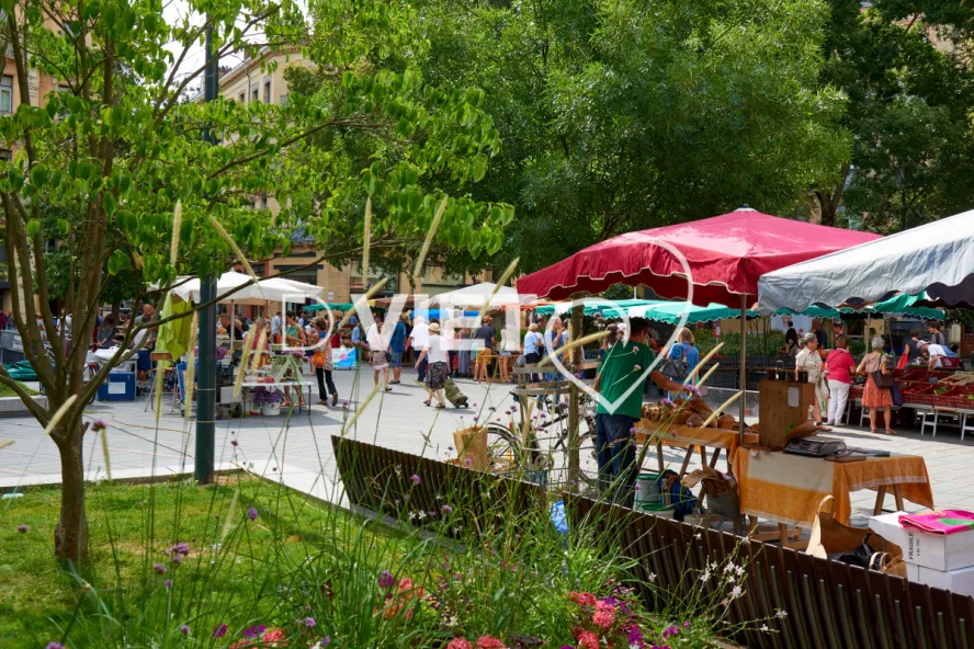 Photo TOULOUSE by VIET - Le donjon et son marche bio