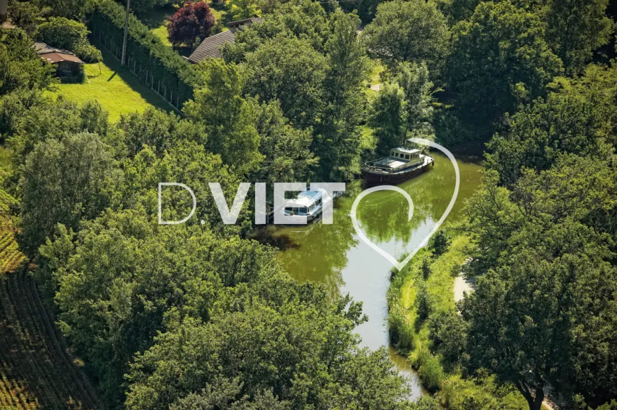 Photo TOULOUSE by VIET - Canal du Midi entre Reneville et Gardouch