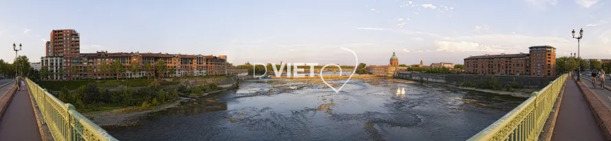 Photo TOULOUSE by VIET - Sur le pont Saint Pierre