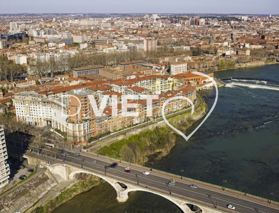 Photo TOULOUSE by VIET - Les Amidonniers pont des catalans Bazacle