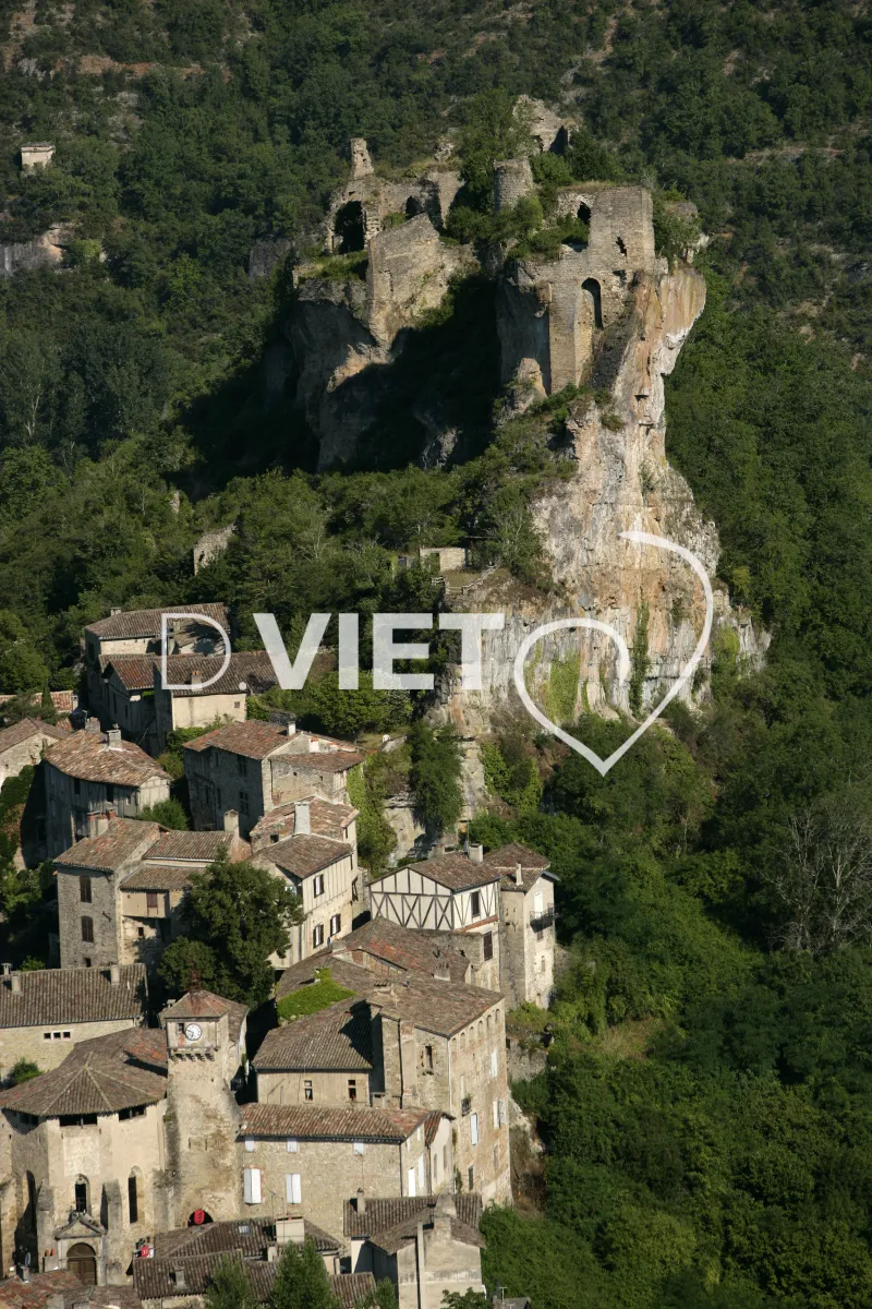 Photo TOULOUSE by VIET - 81 PENNE LE CHATEAU RIVIERE L'AVEYRON N44°04409 E001°43199 ©VIET 361.com