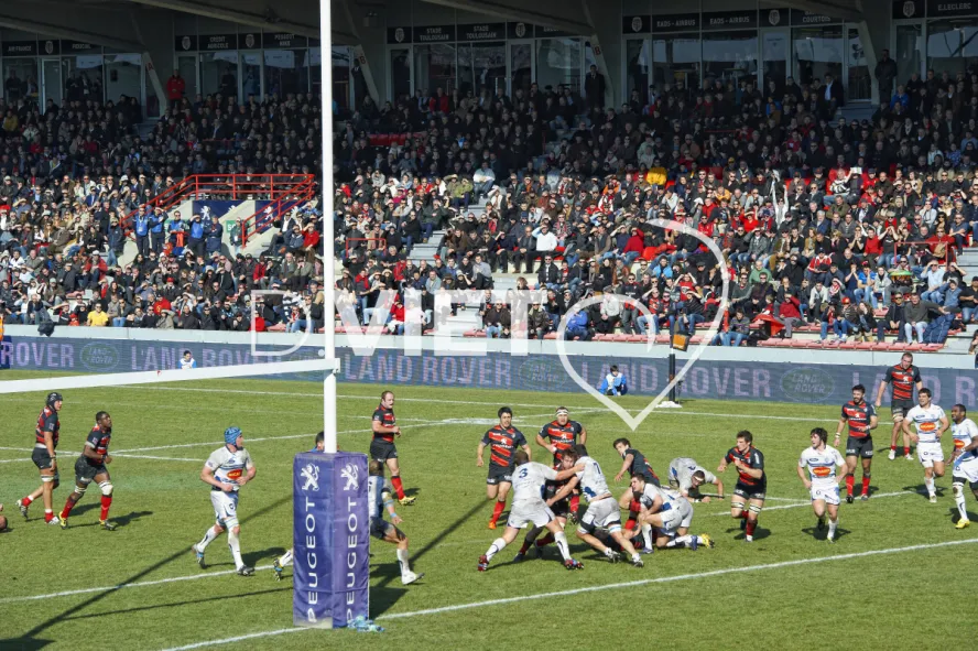 Photo TOULOUSE by VIET - Rugby Stade Agen