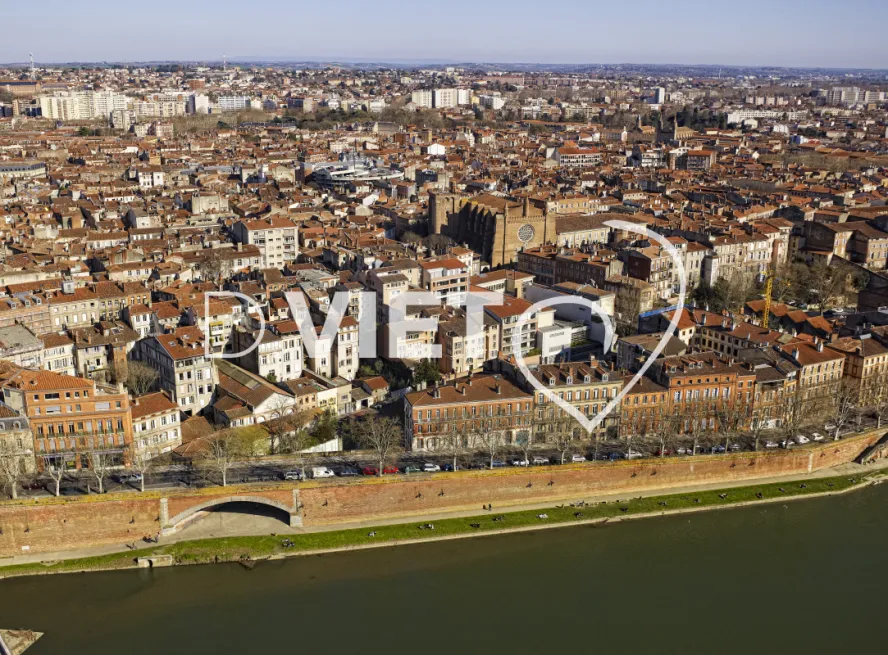 Photo TOULOUSE by VIET - quai de Tounis dalbade Carmes