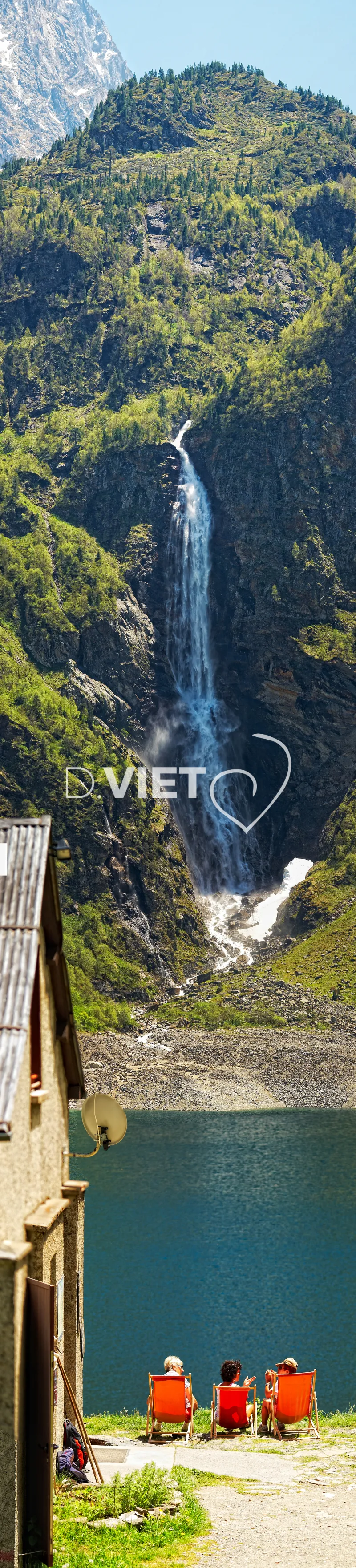 Photo TOULOUSE by VIET - cascade et lac d'Oô