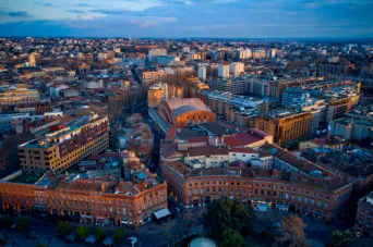 Photo TOULOUSE by VIET - Vue a&eacute;rienne Centre ville