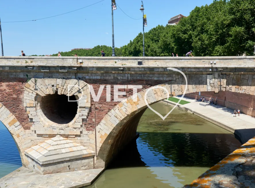 Photo TOULOUSE by VIET - les bords de garonne