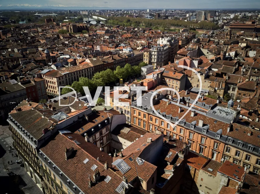 Photo TOULOUSE by VIET - Vue des toits