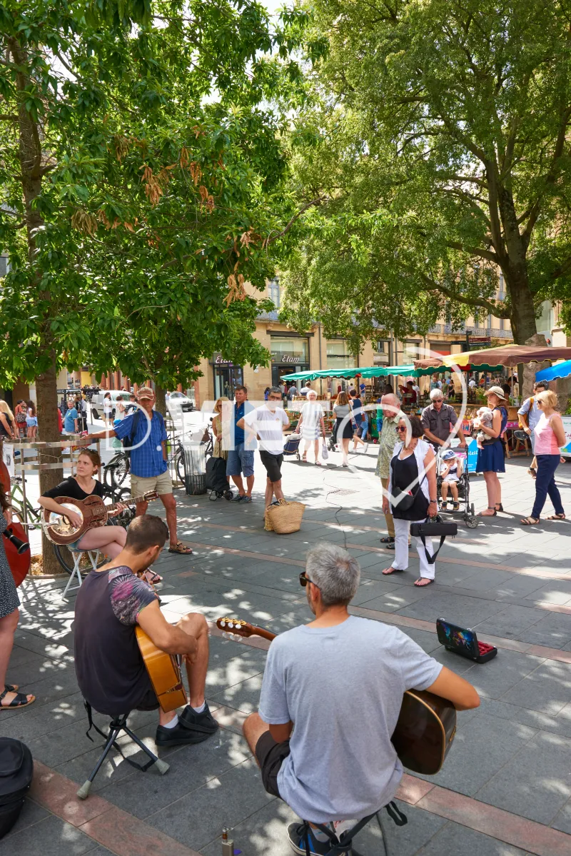 Photo TOULOUSE by VIET - Le donjon et son marche bio