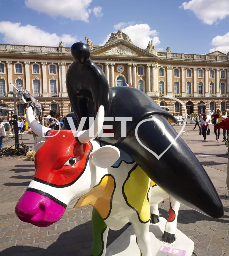 Photo TOULOUSE by VIET - COW PARADE TOULOUSE 2012