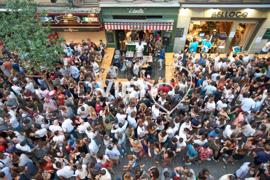 Photo TOULOUSE by VIET - Nocturne Marche Victor Hugo