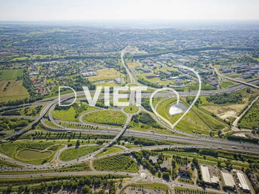 Photo TOULOUSE by VIET - Labege croisement des voies