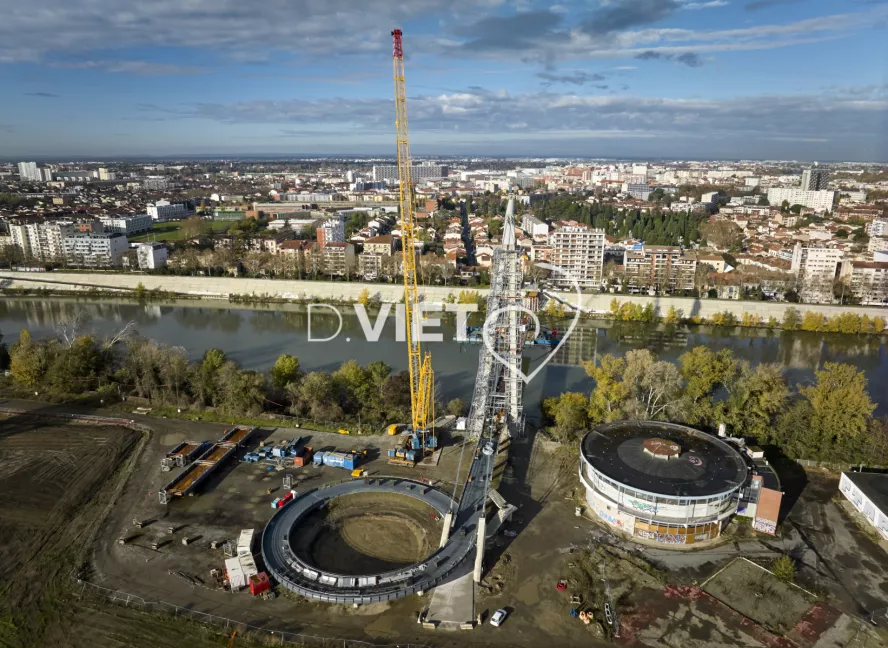 Photo TOULOUSE by VIET - passerelle RAPAS