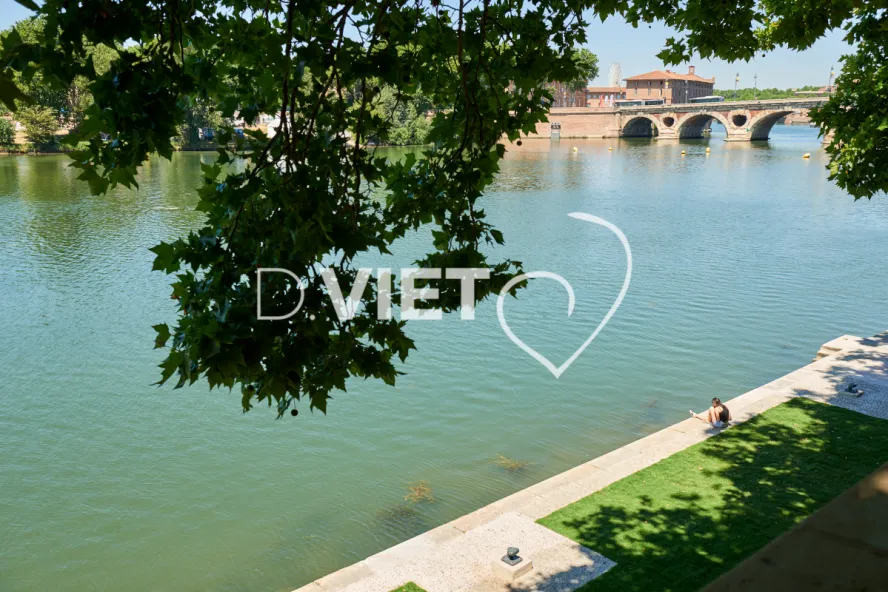Photo TOULOUSE by VIET - les bords de garonne
