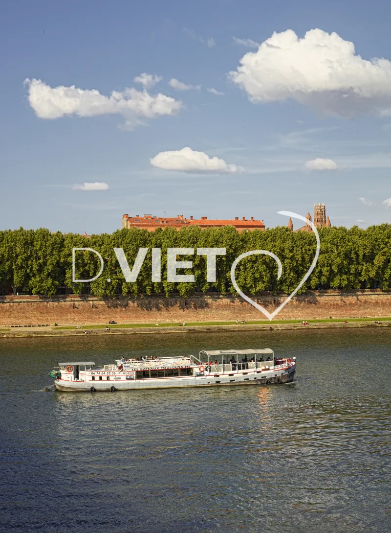 Photo TOULOUSE by VIET - Les bateaux toulousains