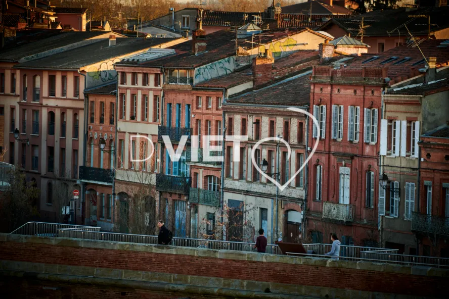 Photo TOULOUSE by VIET - Facade viguerie