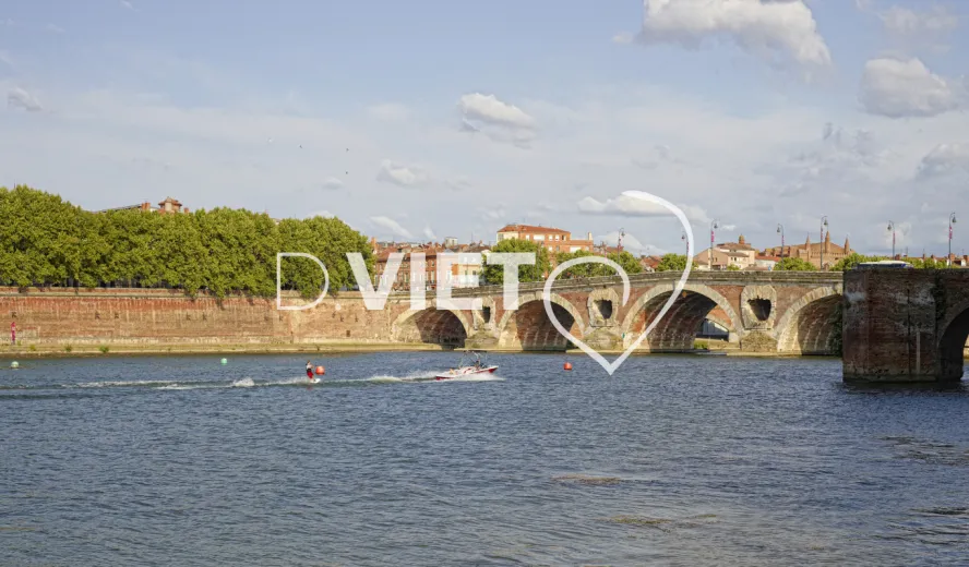 Photo TOULOUSE by VIET - Ski Nautique sur la Garonne