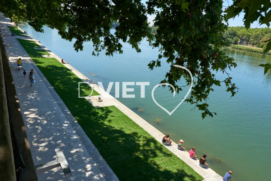 Photo TOULOUSE by VIET - les bords de garonne