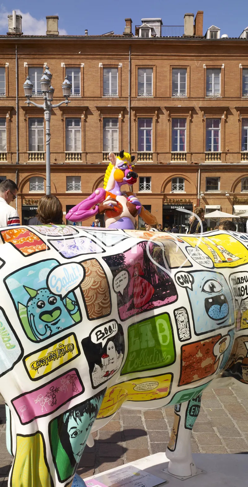 Photo TOULOUSE by VIET - COW PARADE TOULOUSE 2012